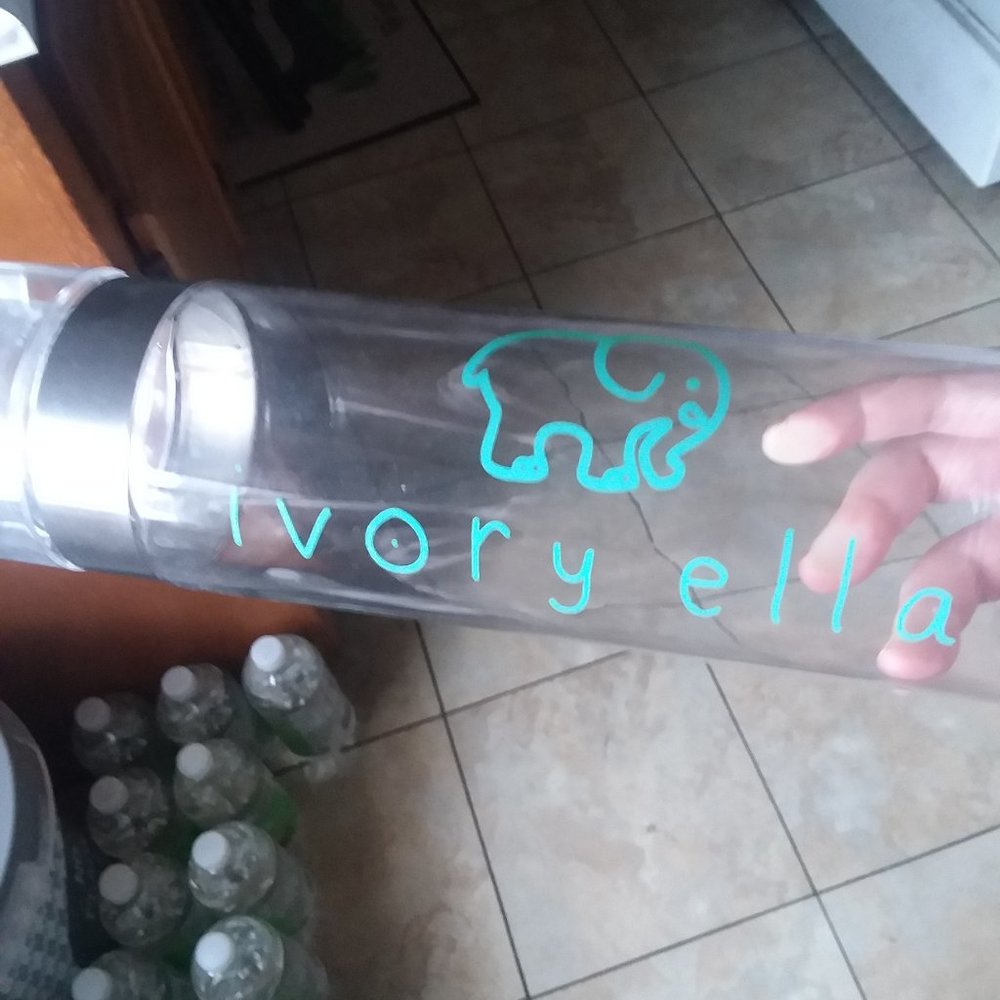 Ivory Ella brand Tumbler Bottle